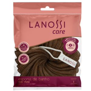 LANOSSI SLOW ESPONJA BANHO REDE VITALLE LS7536