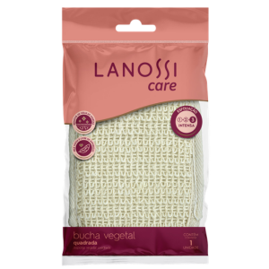 LANOSSI BUCHA VEGETAL BANHO QUADRADA LS7534
