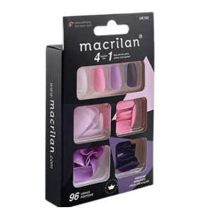 MACRILAN UK 102 UNHA MEDIA LILAS 4 TONS