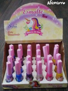 SAFIRA ESMALTE UNICORNIO TEEN 24UN DISPLAY
