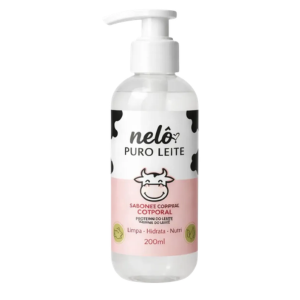 NELO SABONETE CORPORAL PURO LEITE 200ML