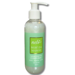 NELO SABONETE CORPORAL BEBE MAMAE 200ML