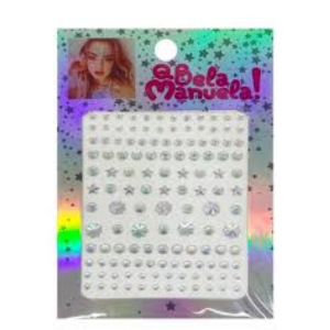 B MANUELA ADESIVO STRASS+PEROLA QBM769