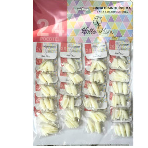 H MINI CARTELA UNHA BAILARINA MEDIA 24PCT OY041-23
