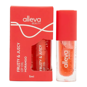 ALLEVA LIP OIL FRUITY JUICY MORANGO 5ML
