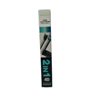 LOVE RAIN MASCARA CILIOS 2X1 4D PRETA 4319 UN