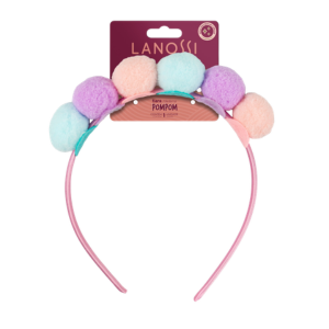 LANOSSI TIARA INFANTIL POMPOM LS2638