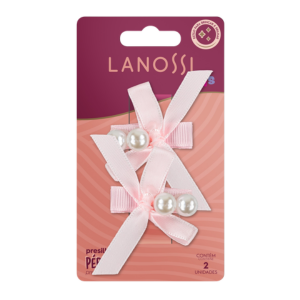 LANOSSI PRESILHA INFANTIL PEROLA 2UN LS2640