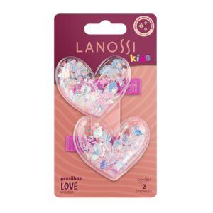 LANOSSI PRESILHA INFANTIL LOVE 2UN LS2646