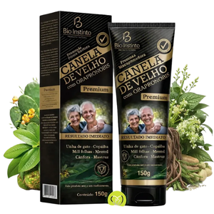 BIOINSTINTO POMADA MASSAG CANELA VELHO ORA PRO NOBIS 150G