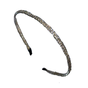 BIJU TIARA STRASS PRATA