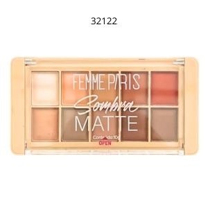 FEMME PARIS PALETA SOMBRA MATTE FR016 COR 1