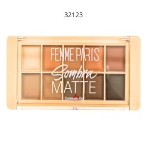 FEMME PARIS PALETA SOMBRA MATTE FR016 COR 2