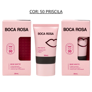 BOCA ROSA BASE LIQ MATTE BR50 PRISCILA 30ML*