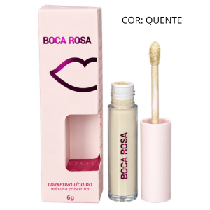 BOCA ROSA CORRETIVO LIQ 25 QUENTE 6G