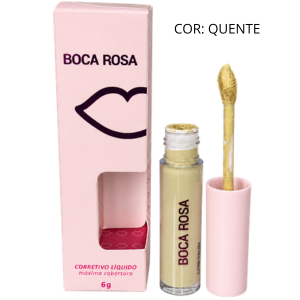 BOCA ROSA CORRETIVO LIQ 35 QUENTE 6G (MAGNOLIA)