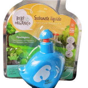 BEBE ORGANICO SABONETE LIQ CAMOMILA PATO AZUL BLISTER 240ML