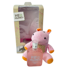 BEBE ORGANICO KIT COLONIA 50ML+PELUCIA ROSA