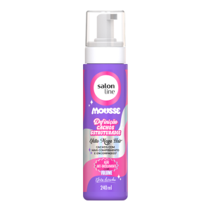 SL NOVO MOUSSE DEFIN CACHOS ESTRUT MEGA HAIR 240ML 33815