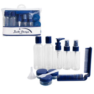 J DESIGN AKM26991-AZ KIT FRASCO VIAGEM 12UN